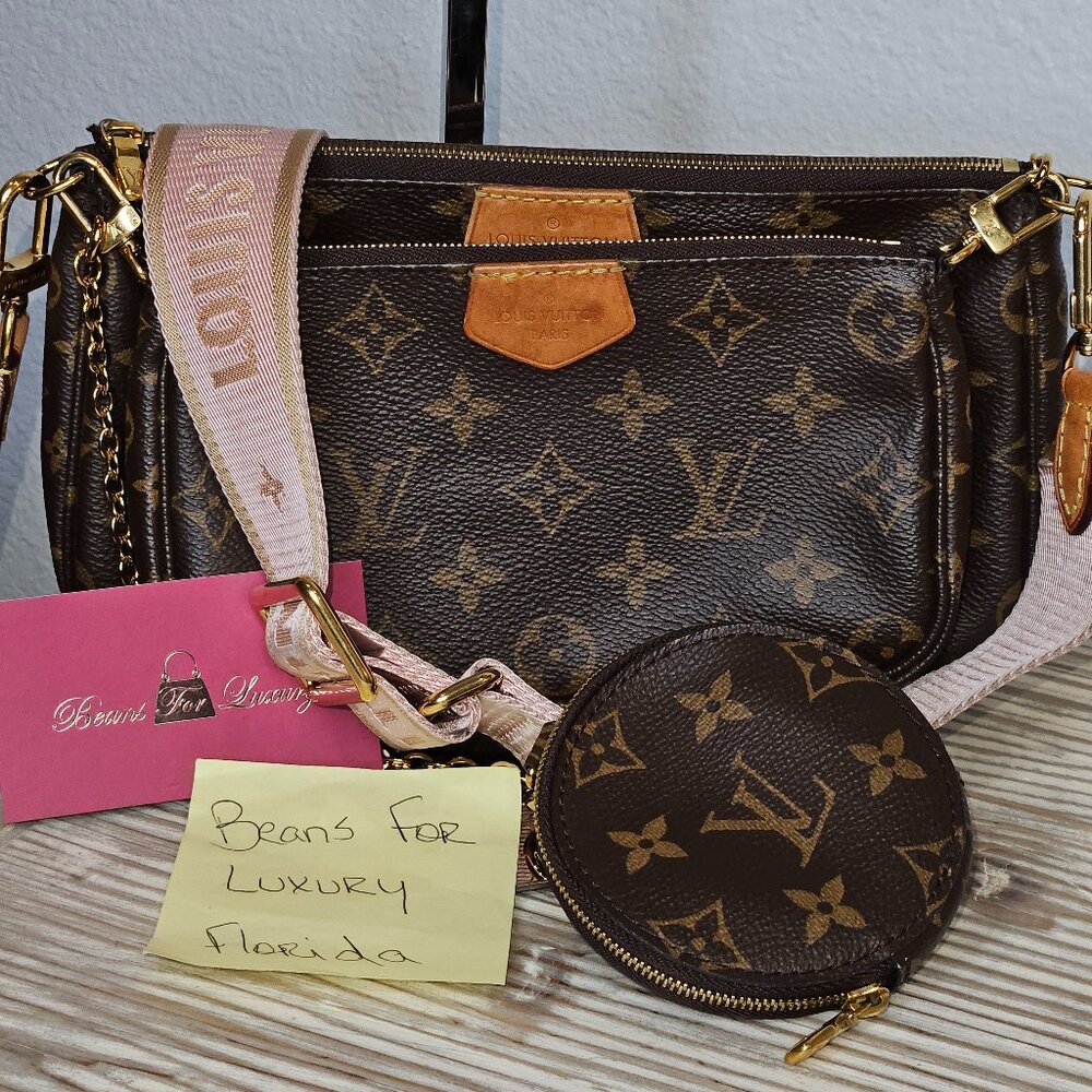 Sold - Sold - Sold Louis Vuitton Multi-Pochette Accessories Rose Clair - Picture 7 of 15